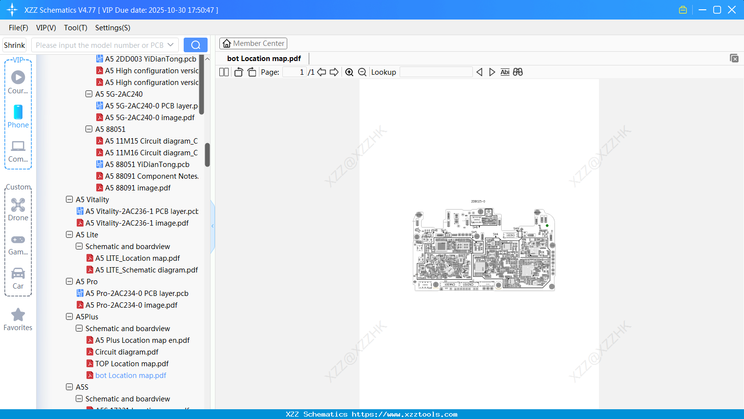 OPPO Bot Location Map